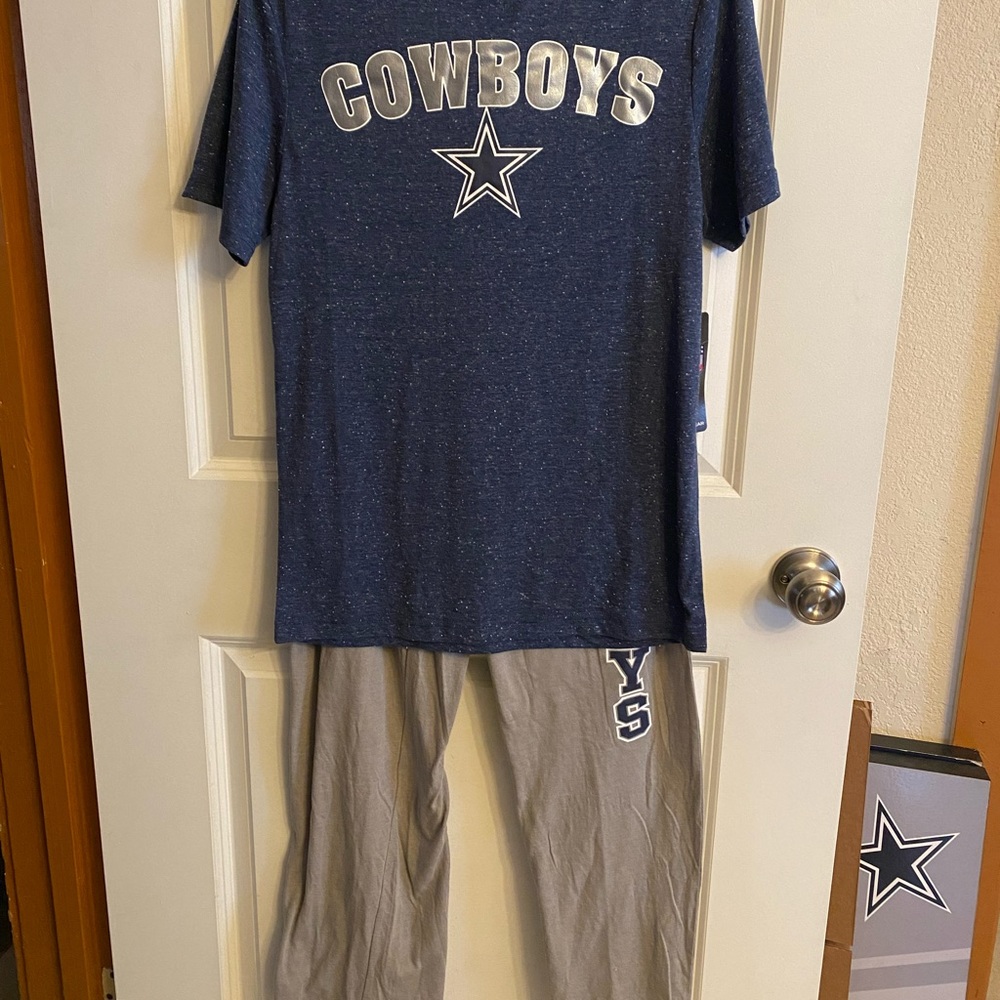 NWT Dallas Cowboys Pajama Set
